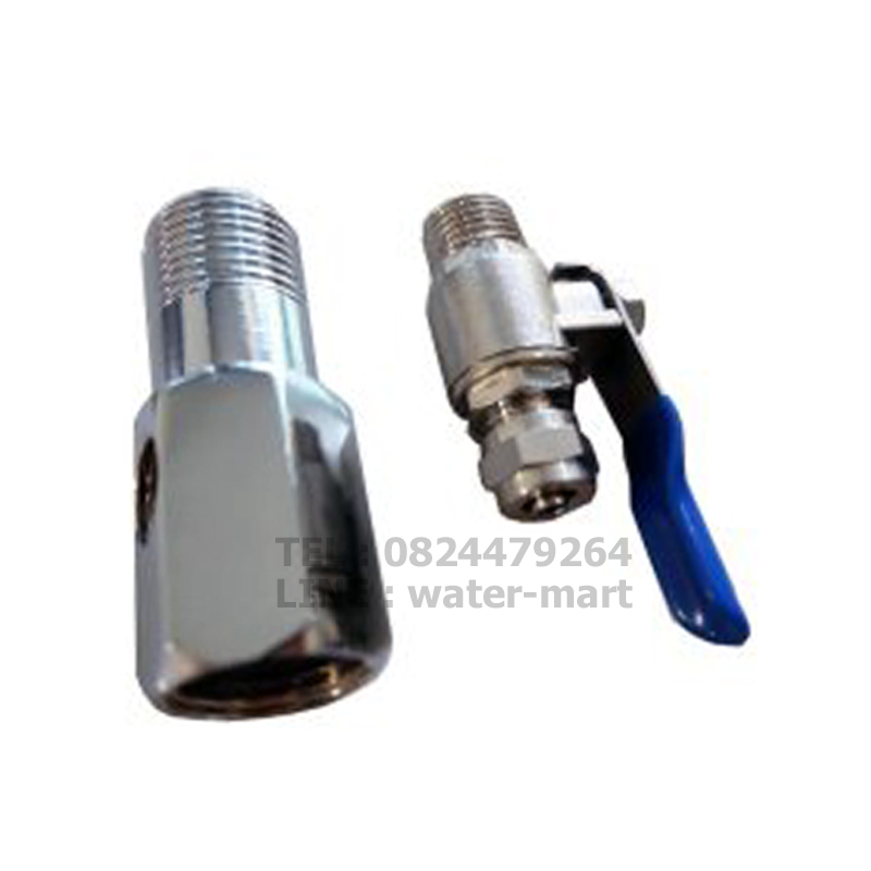 MINI BALL VALVE 1/4,T-WAY CONNECTOR,บอล วาล์ว-สามทางน้ำ