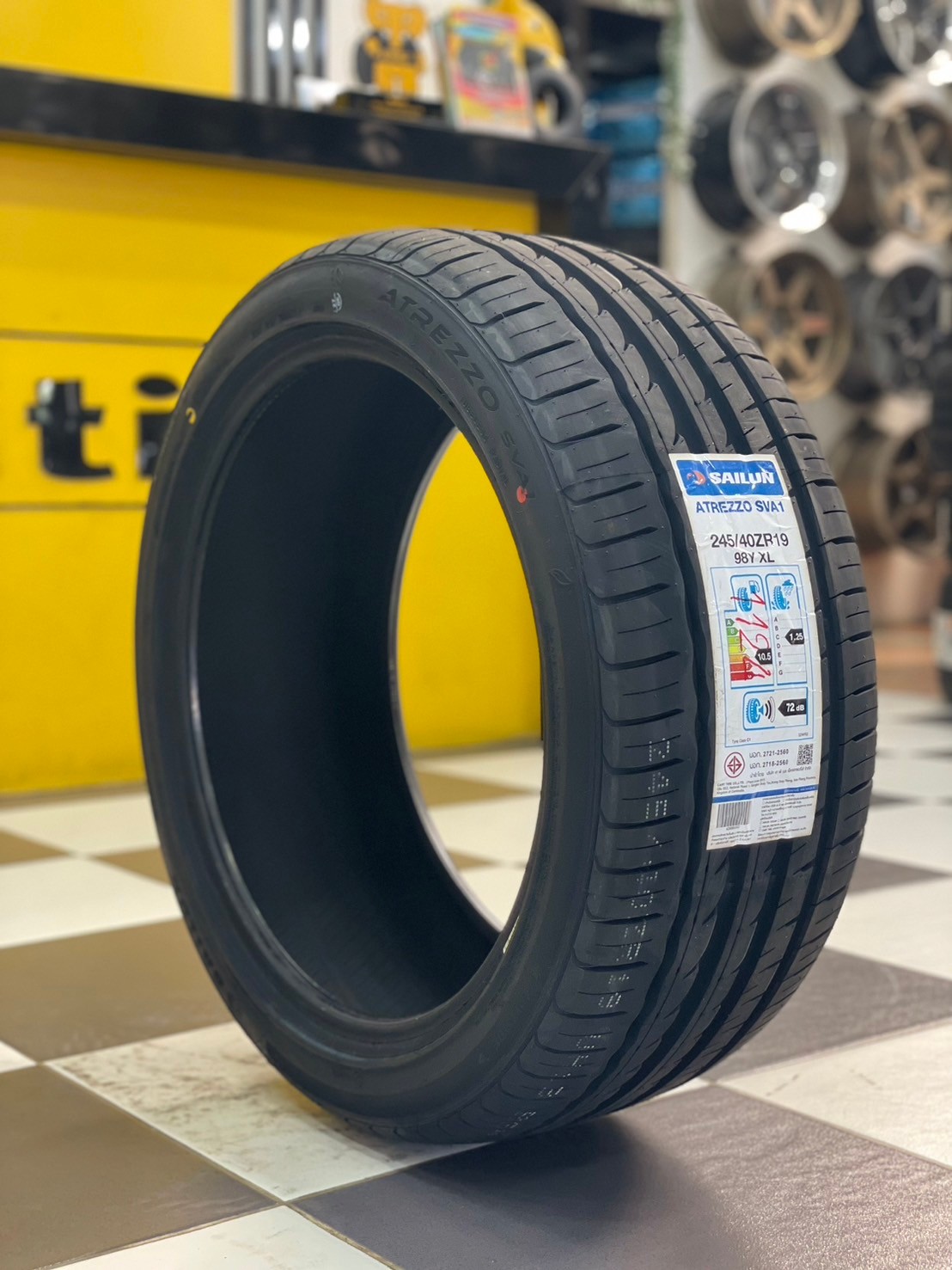 #ยางใหม่ #SAILUN ATREZZO #SVA1 245/40R19 ยางใหม่ปี2024