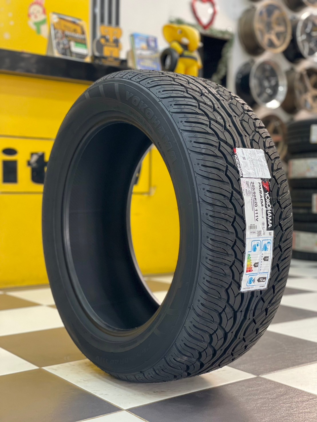 ยางใหม่โยโกฮาม่า #YOKOHAMA #PARADA Spec-X 265/50R20 ยางสมรรถนะสูง ยางปี2024