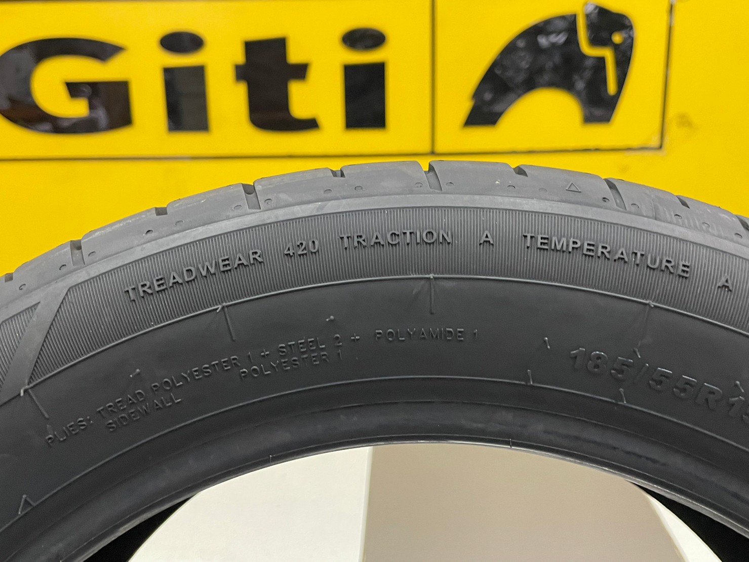 185/55R15 GITI SynergyH2 ยางใหม่ปี2023