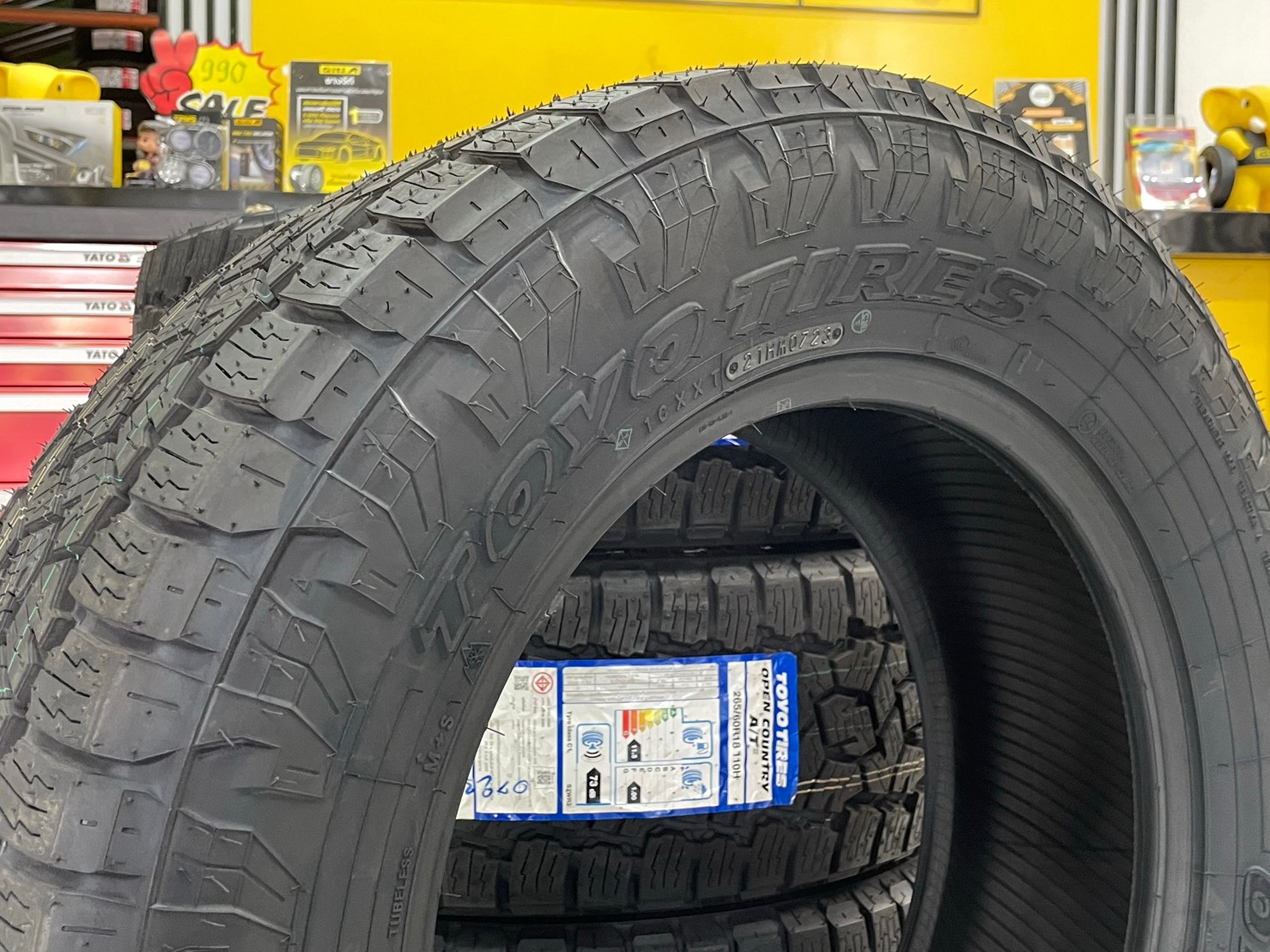 TOYO OPEN COUNTRY A/T 265/60R18 ยางใหม่ปี2023