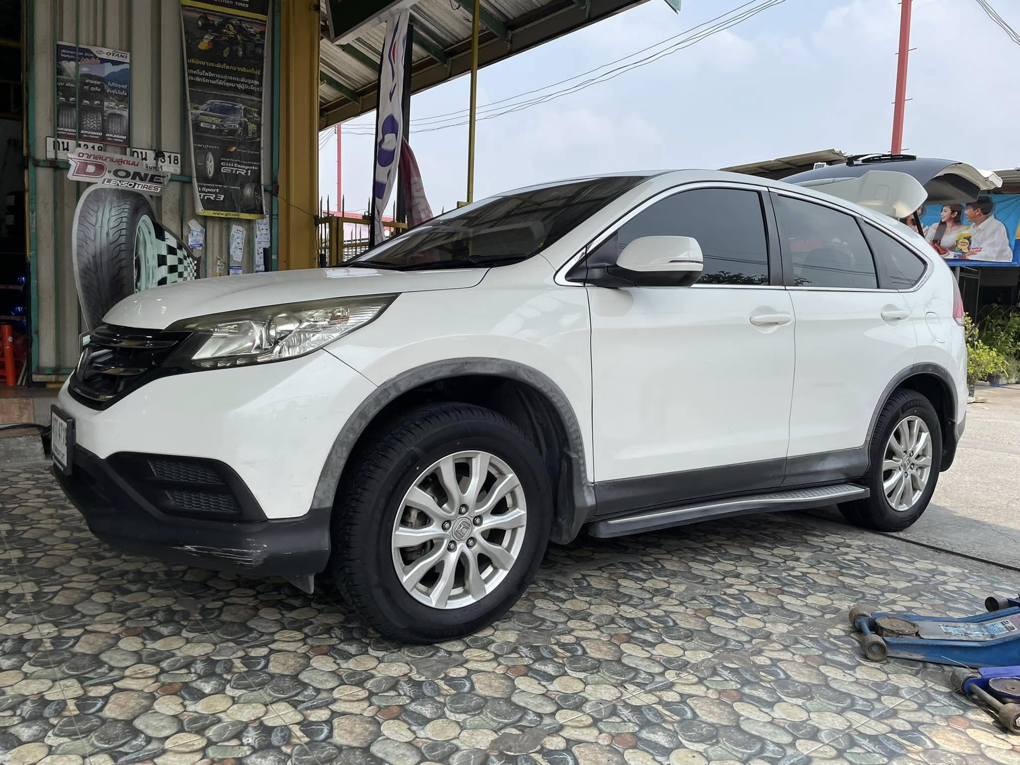 #HONDA_CRV 🚘เปลี่ยนยาง 🛞🐘#SAILUN #SH406 225/65R17
