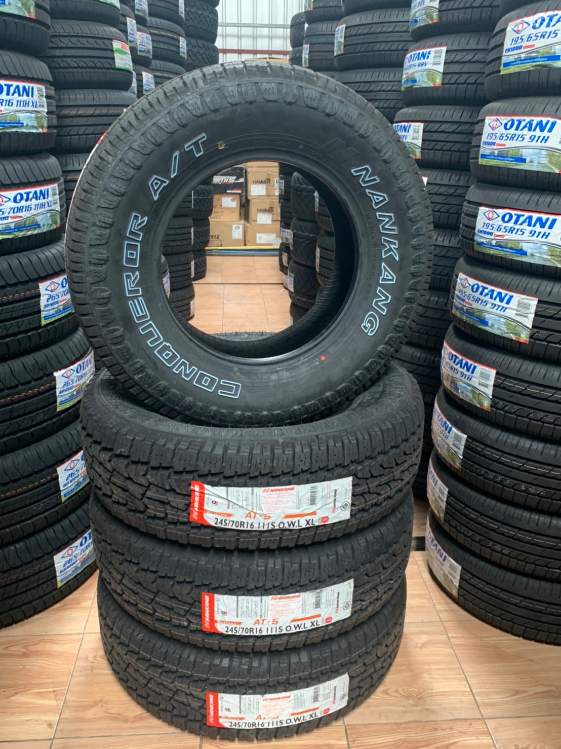 NANKANG AT-5 245/70R16 พร้อมจัดส่งฟรี ติดตั้งฟรีที่ร้าน