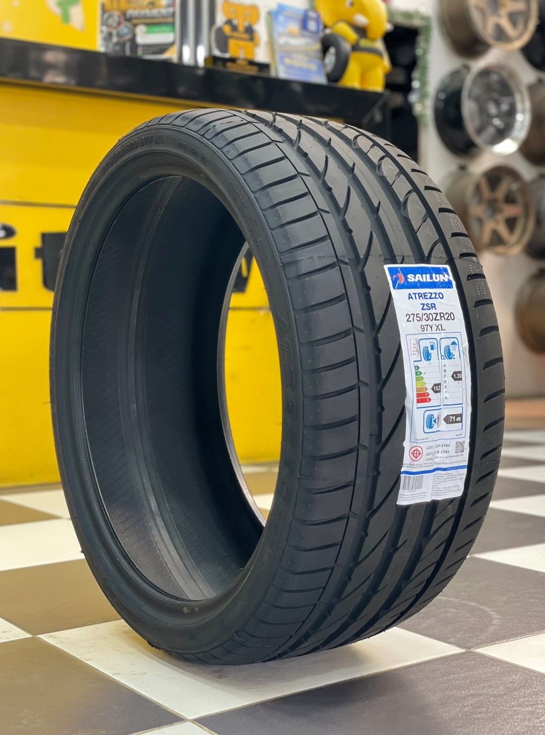 #ยางใหม่ไซหลุน #SAILUN ATREZZO #ZSR 275/30ZR20 ยางใหม่ปี2024