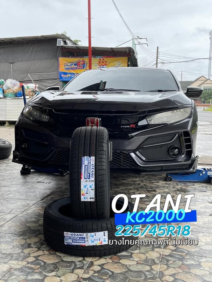 เปลี่ยนยาง HONDA_CIVIC #OTANI #KC2000 225/45R18🔥 🔥🔥