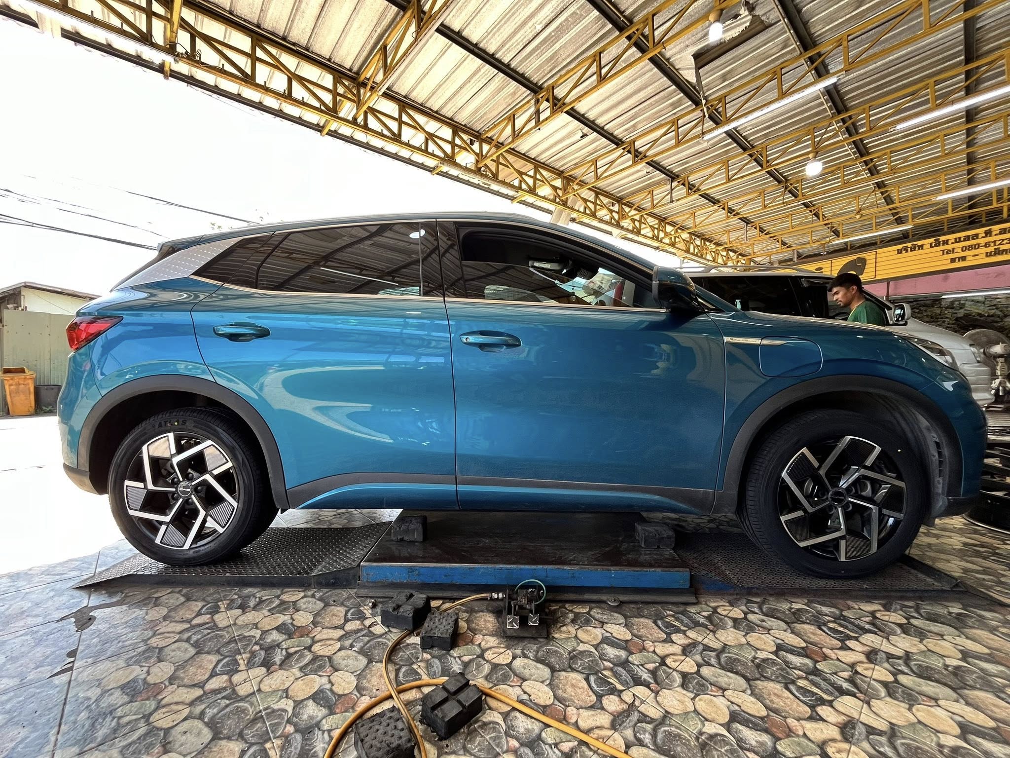 BYD_ATTO3 เปลี่ยนยาง 🛞🐘#ALTIS_A51 215/55R18