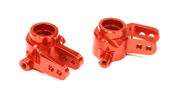 INT-T8586RED Billet Machined Steering Knuckle (2) for 1/10 Stampede 4X4 & Slash 4X4