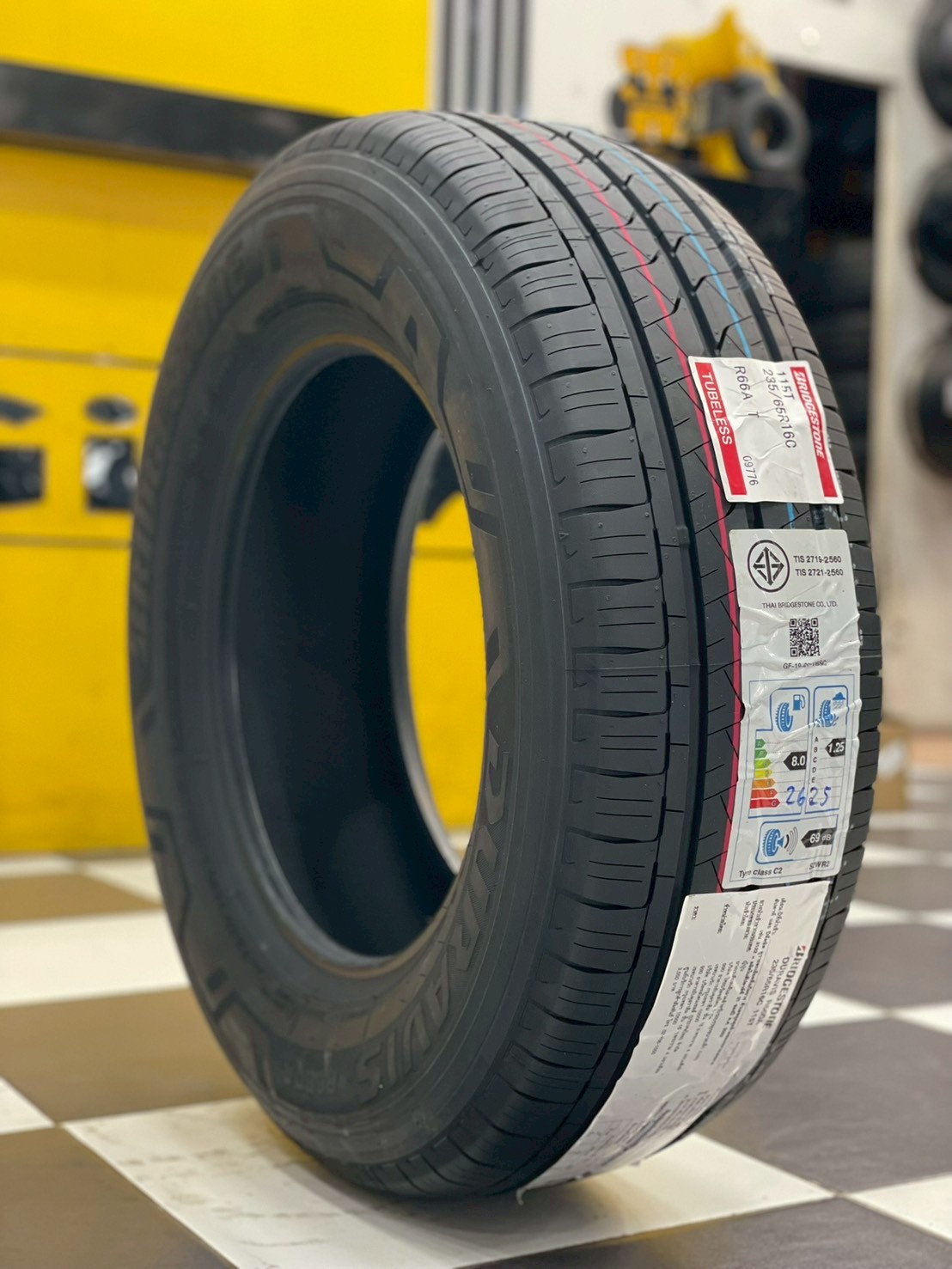 ยาง Bridgestone Duravis R660A 235/65R16 ยางใหม่ผลิตปี2025