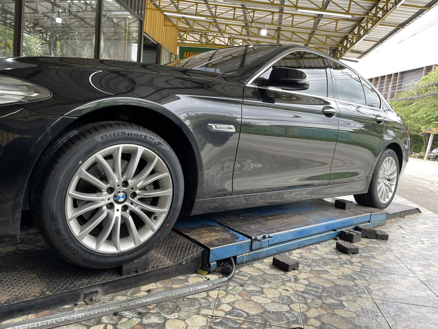 BMW_M5 F10❤️ 🛞#ยางจีที #ยางสปอร์ตสมรรถนะการขับขี่สูง 🛞 🛞#Giti_SportS2 245|45R18🛞