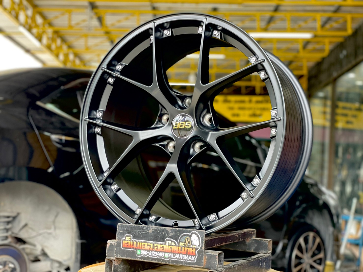 ล้อแม็กซ์ BBS 19" 5x120 (FLOW FORMING)