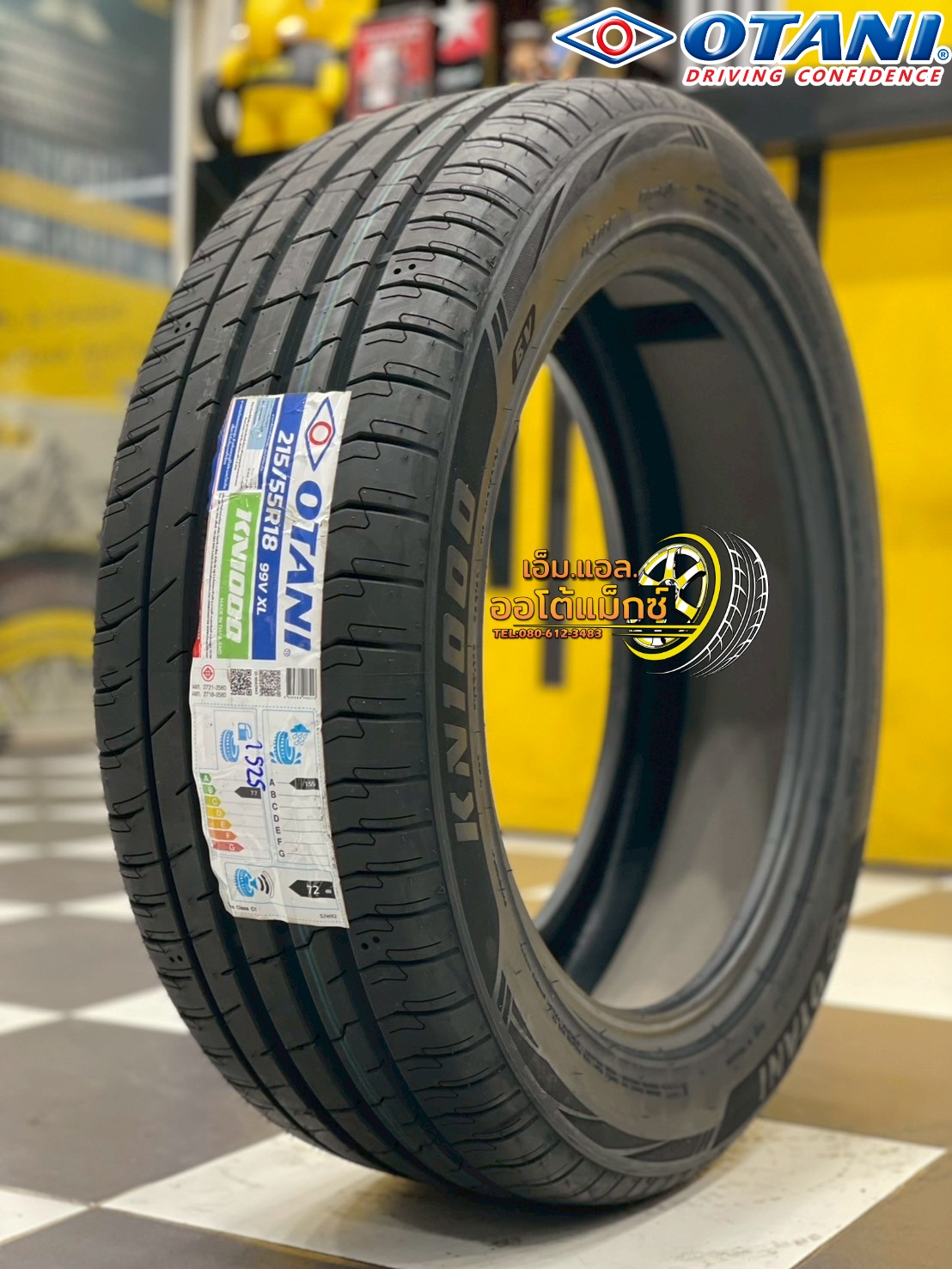 ยาง OTANI KN1000 ขนาด 215/55R18 ยางใหม่ปี2025