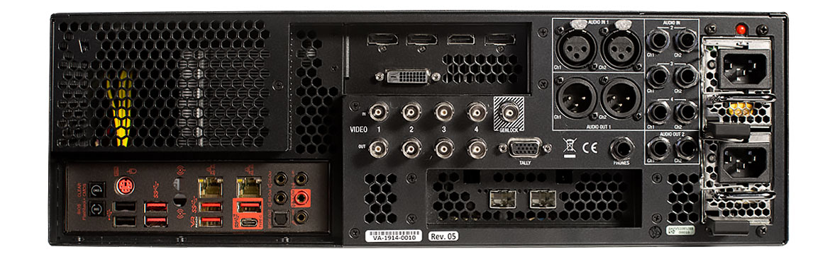 NewTek VMC 1 External video inputs Resolutions up to 4K UHD