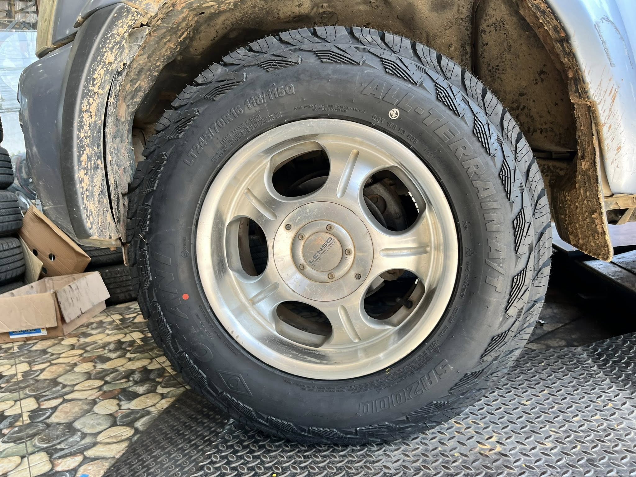 TOYOTA_D-MAX❤️💫 🛞🐘#OTANI_SA2000_245/70R16