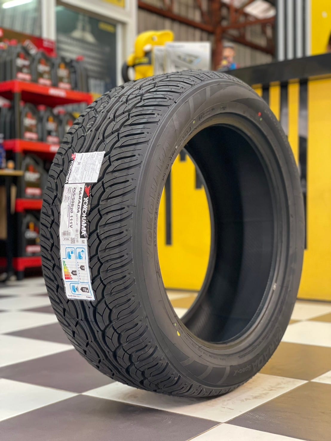 ยางใหม่โยโกฮาม่า 💥💥 #YOKOHAMA #PARADA Spec-X 265/50R20 ยางสมรรถนะสูง ยางปี2024