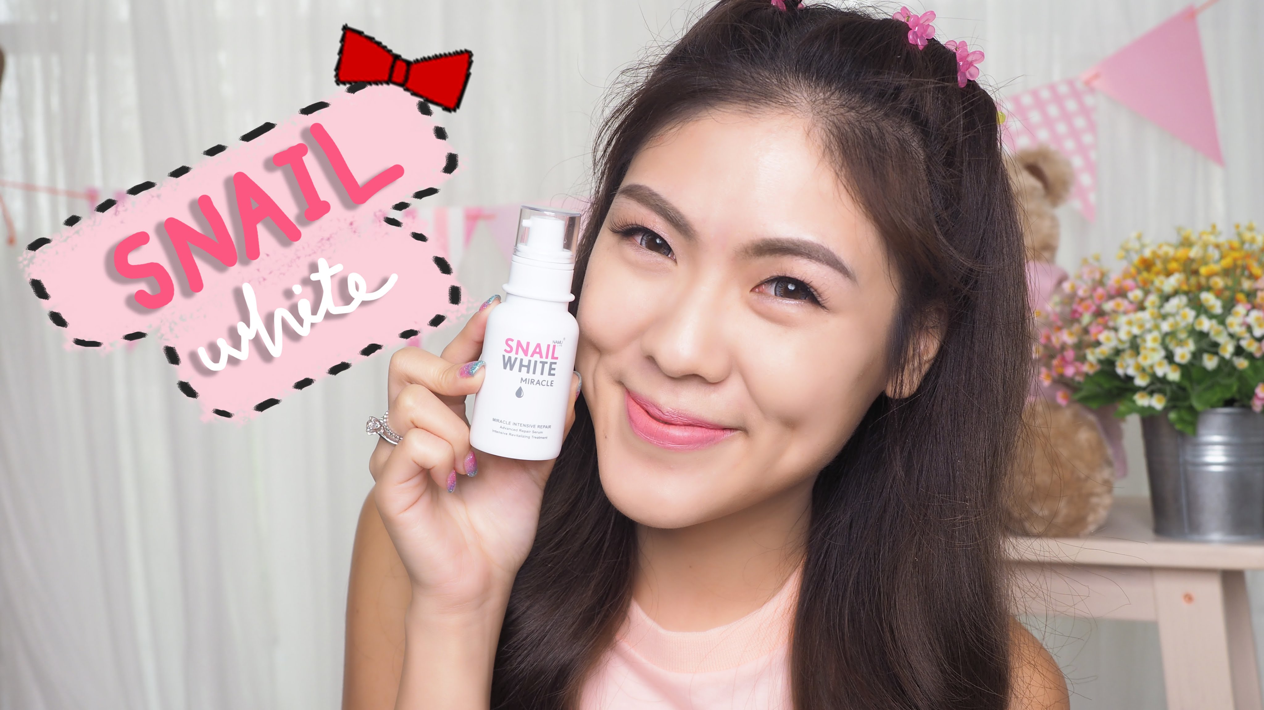 Snail White miracle สเนลไวท์ มิราเคิล อินเทนซีฟ รีแพร์ เซรั่มฟื้นฟูผิวหน้าเร่งด่วน