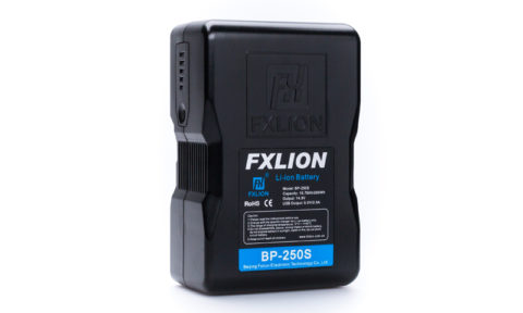 BP-250S Cool Black V mount Battery with USB output 5V/2A