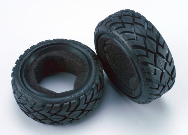 2479 Tires, Anaconda 2.2" (wide, front) (2)/foam inserts (Bandit) (soft compound)
