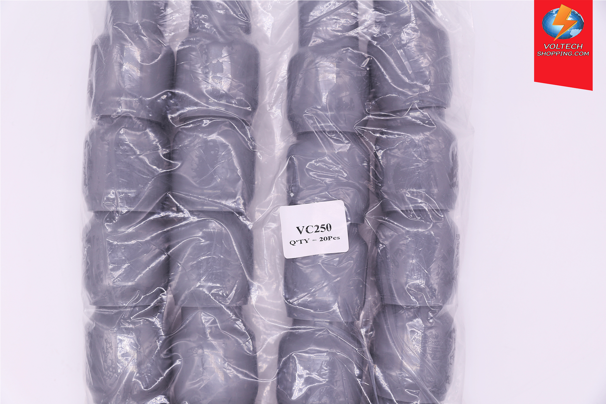 ปลอกหุ้มหางปลาสีเทา VC-250GR