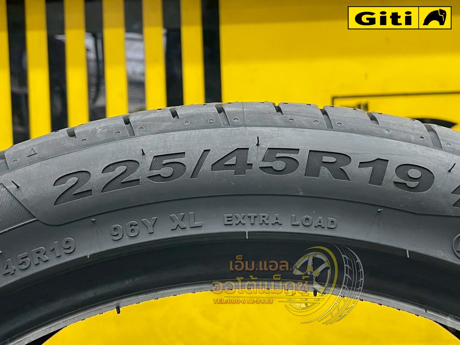 🔥🔥#Giti #SportS2 225/45R19 ยางใหม่ปี2025🔥🔥