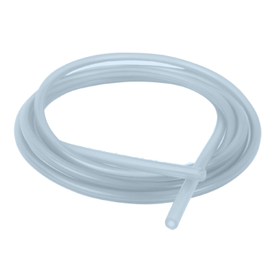 Titan-20512 Silicon Fuel Tube Transparent Blue 2.4mm X 5.5mm Length 90cm