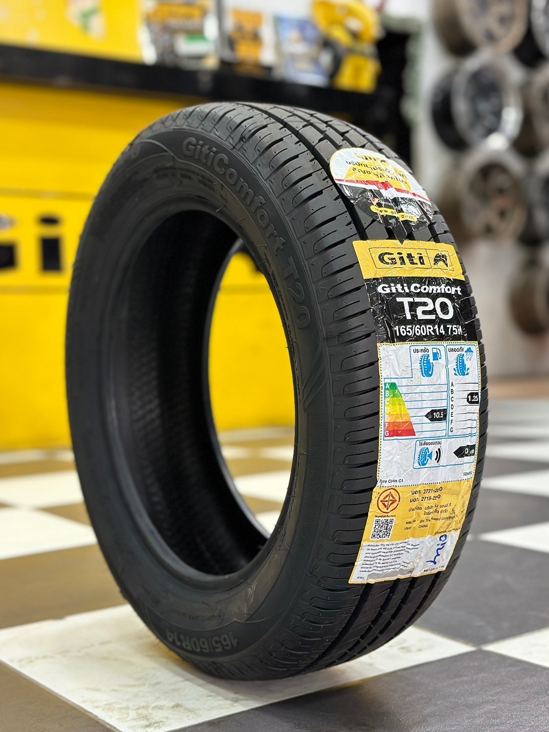 🛞#ยางใหม่จีที GITI ComfortT20 165/60R14 ยางใหม่ปี2024 🛞