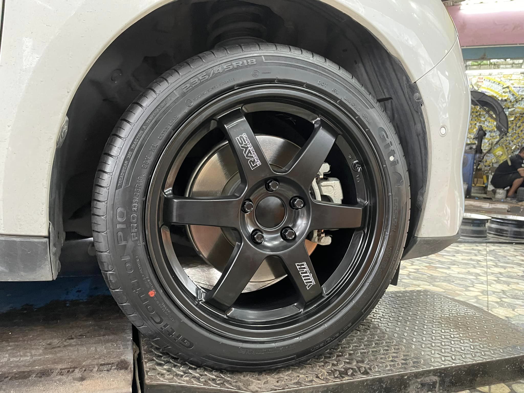 #ORA_GOOD CATเปลี่ยนยาง #GITI_CONTROL P10 235/45R18