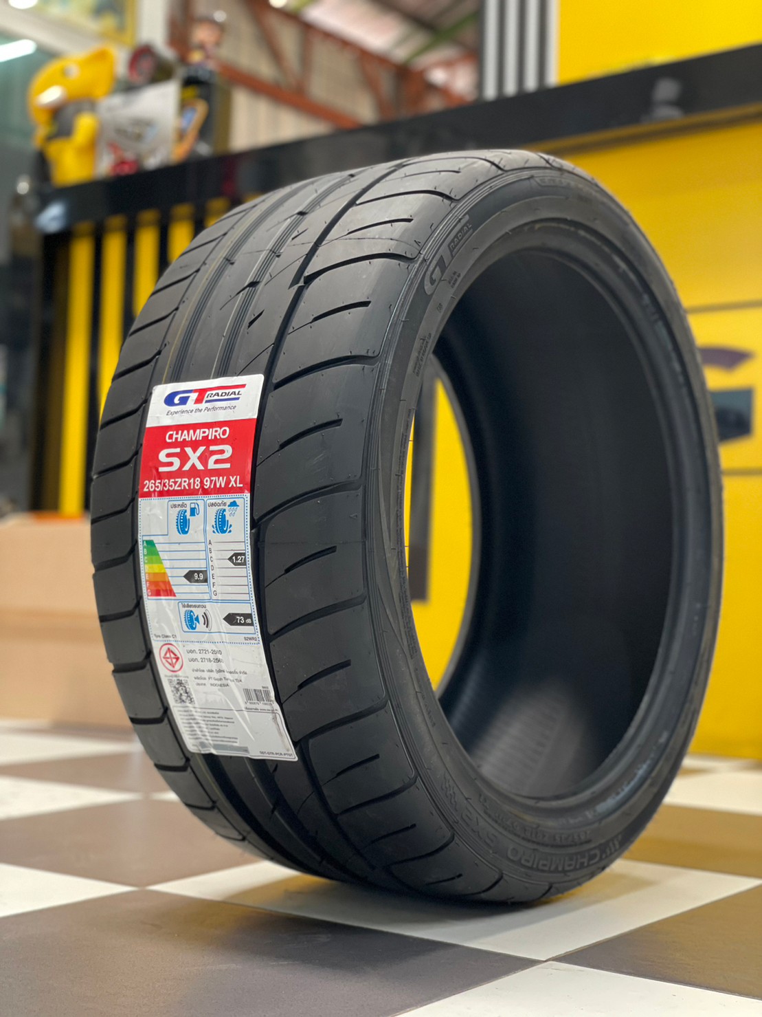 ยาง GT RADIAL CHAMPIRO SX2 265/35R18 ยางใหม่ปี2023