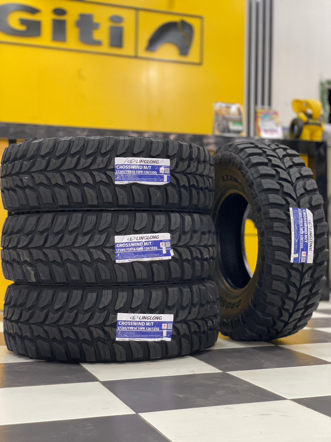#LINGLONG_CROSSWIND #MT MUD TERRIAN 285/75R16 ยางใหม่ปี2023