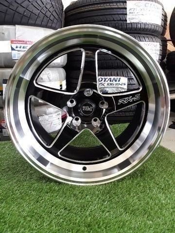 RX-5 Weld ล้อแม็กใหม่ ขอบ18 ขนาด5รู114 หน้า9หลัง10 ET25