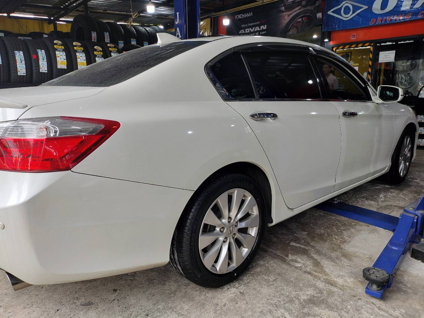 HONDA_ACCORD เปลี่ยนยาง🛞 #GITI_P10_225/50R17