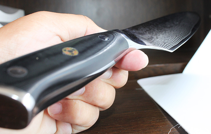 Damascus chef knife