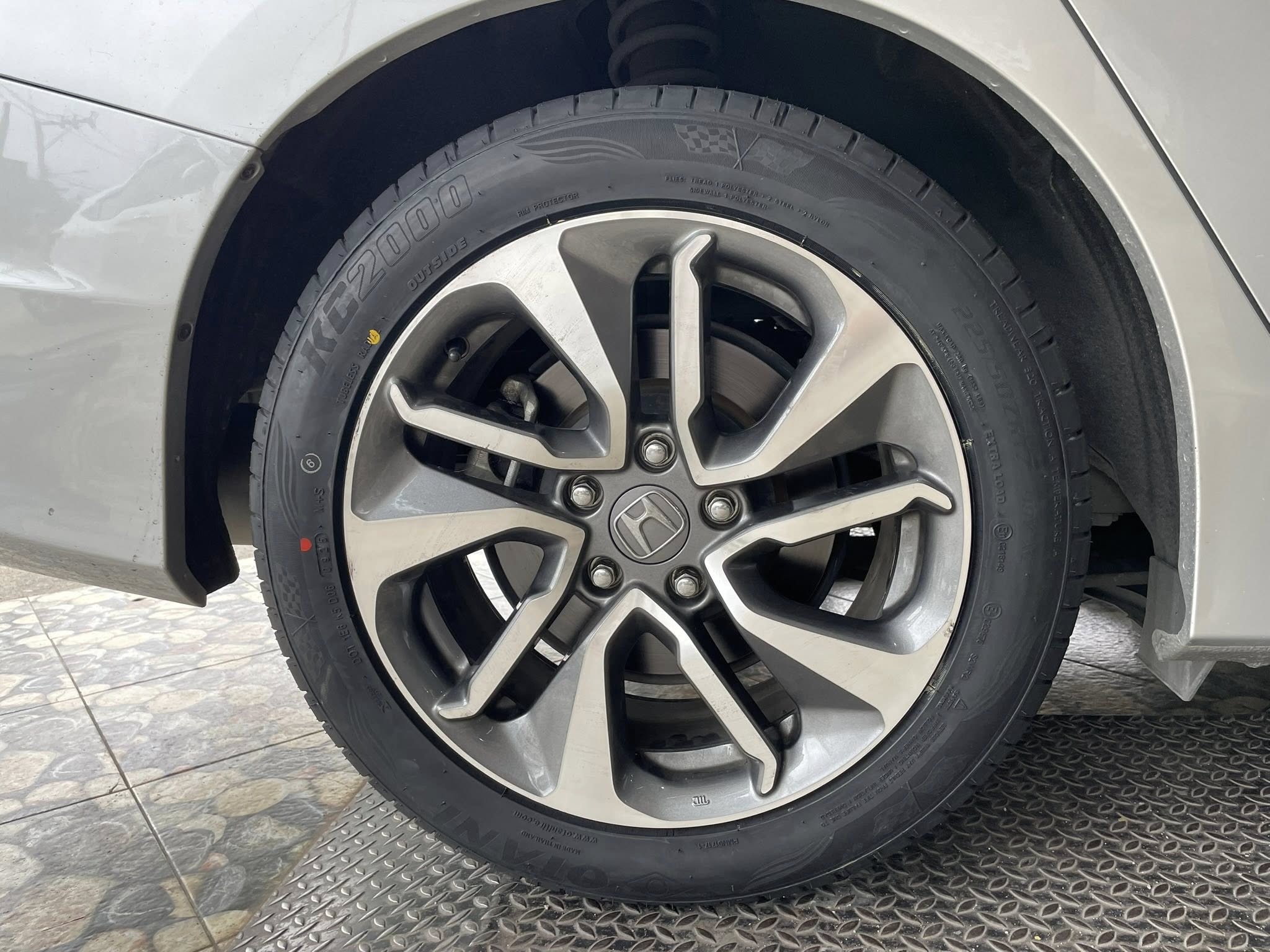 HONDA_ACCORD 🛞🐘 เปลี่ยนยาง #OTANI_KC2000_225/50R17