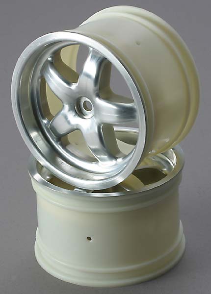 4972 Wheels, satin finished 3.2" (2)