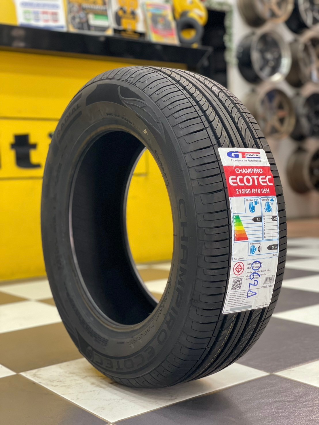 GT RADAIL CHAMPIRO ECOTEC 215/60R16 ยางใหม่ปี2024
