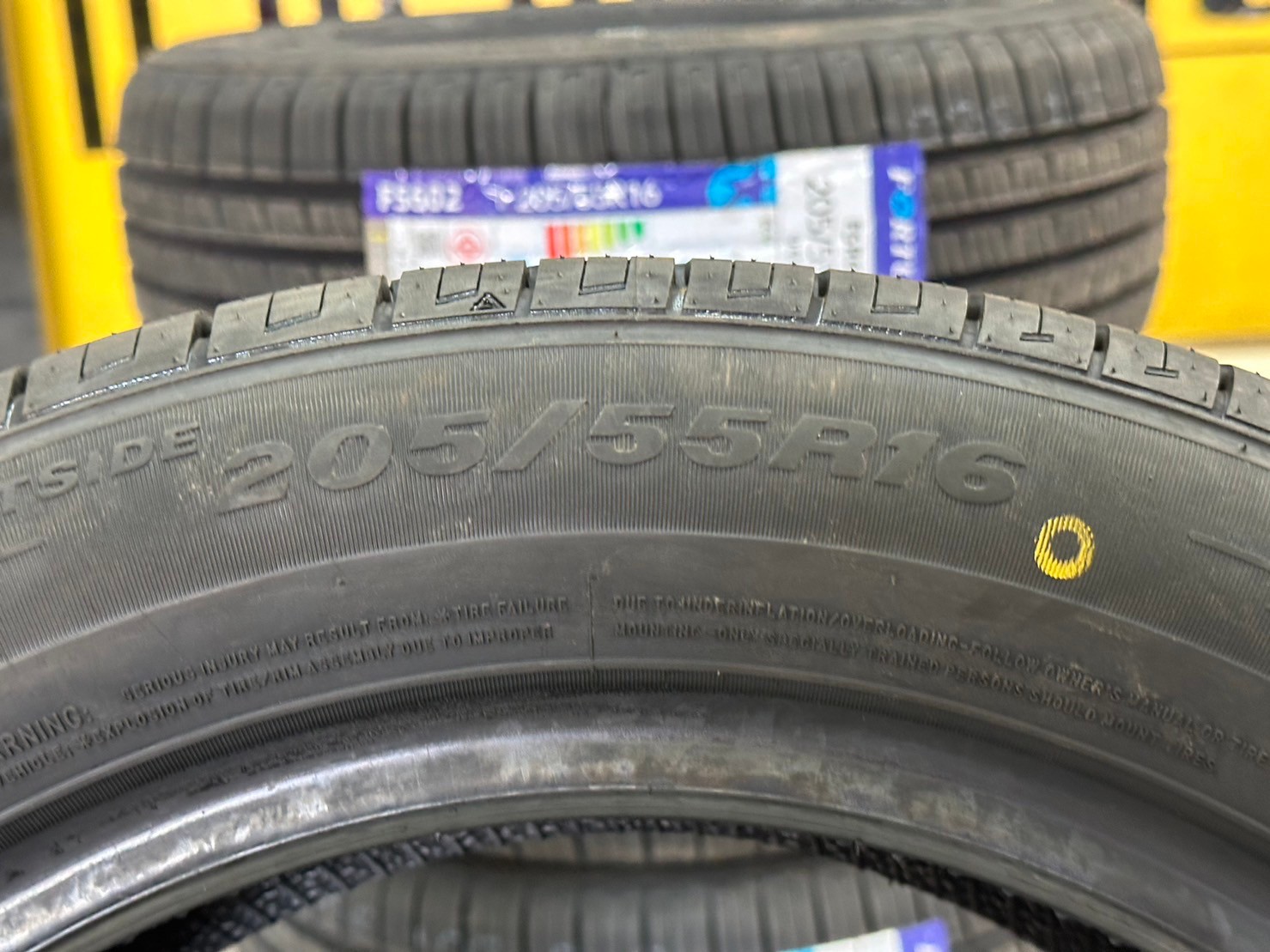 💥💥ยางใหม่ #FORTUNE #FSR602 205/55R16 ยางใหม่ปี2023💥