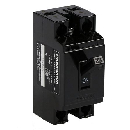 Panasonic เซฟตี้เบรกเกอร์ ชนิด HB BS-1112YT 20 เเอมป์