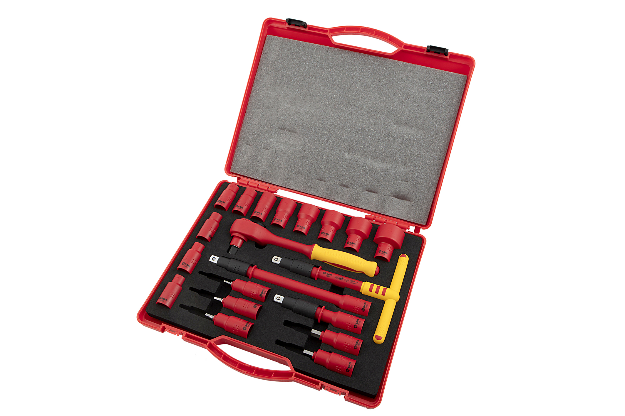 ชุดเครื่องมือป้องกันไฟฟ้า ขนาด 1/2" 20 ชิ้น No.09267 SATA