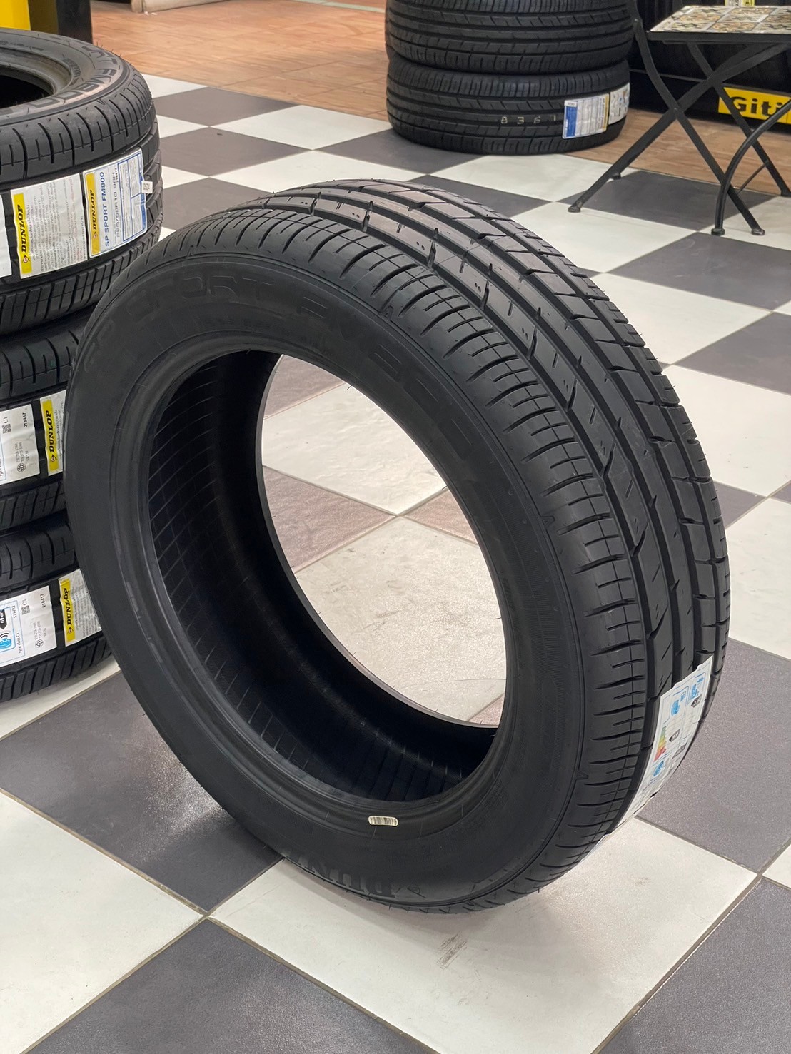 🔥🔥ราคาโปรโมชั่น🔥🔥🔥 ยางใหม่ DUNLOP SP SPORT FM800 225/55R18 ยางใหม่ปี2024