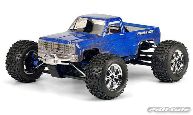 PRO-3248-00 1980 Chevy Pick-up Clear Body for E-MAXX 3905, E-REVO, REVO 3.3 and T-MAXX 3.3
