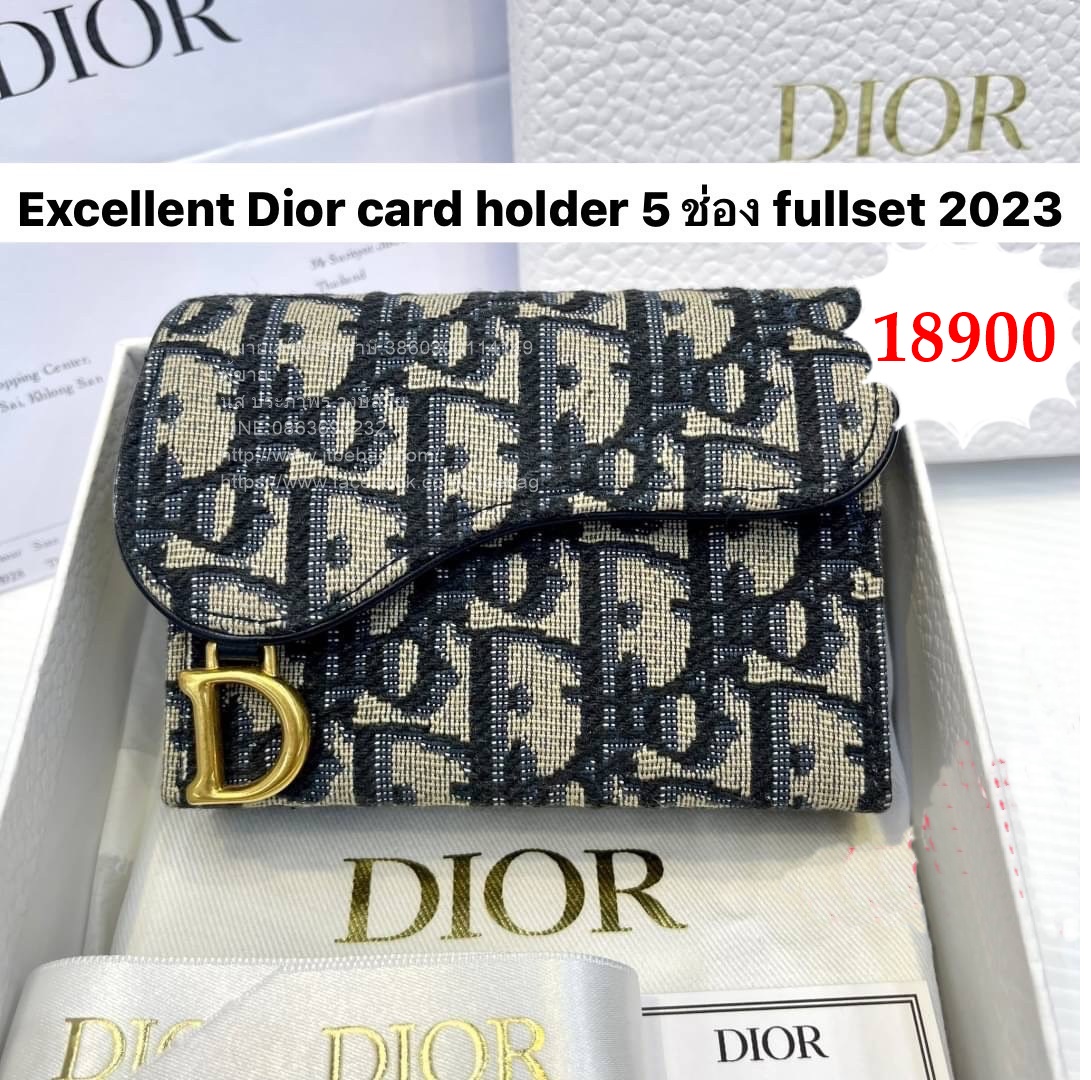 กระเป๋าDior card holders 5ช่อง มือสอง