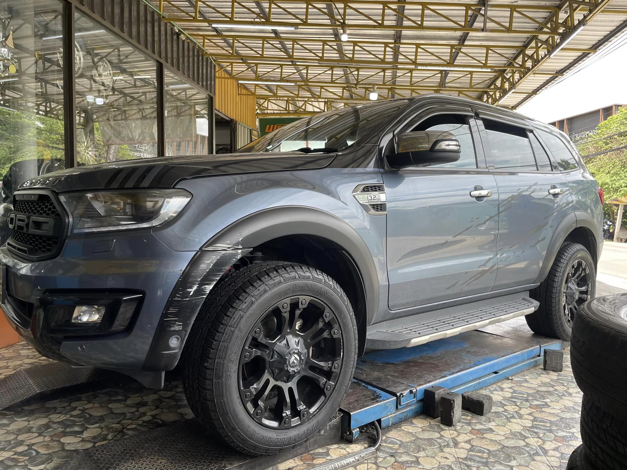 #FORD_EVEREST ยางสายลุย หล่อดุดัน #ยางโอตานิ OTANI SA3000 275/55R20 ยางAll-Terrian นุ่มเงียบกว่าเดิม #มั่นใจใช้ยางโอตานิ