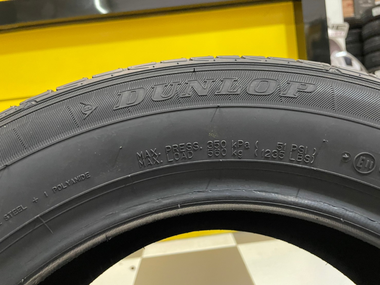 ยางใหม่ DUNLOP LM705 195/60R15 ยางดันลอป ยางไทย ปี2022