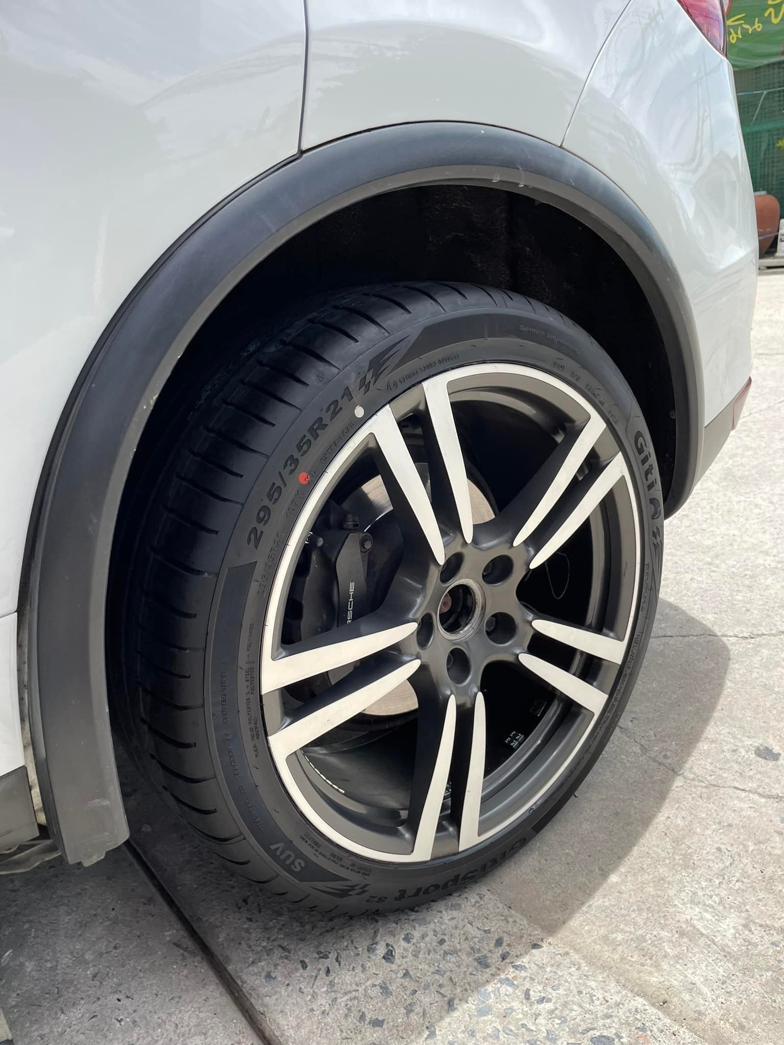 #PORSCHE_CAYENNE❤️ #GITI_SPORT S2_295/35R21