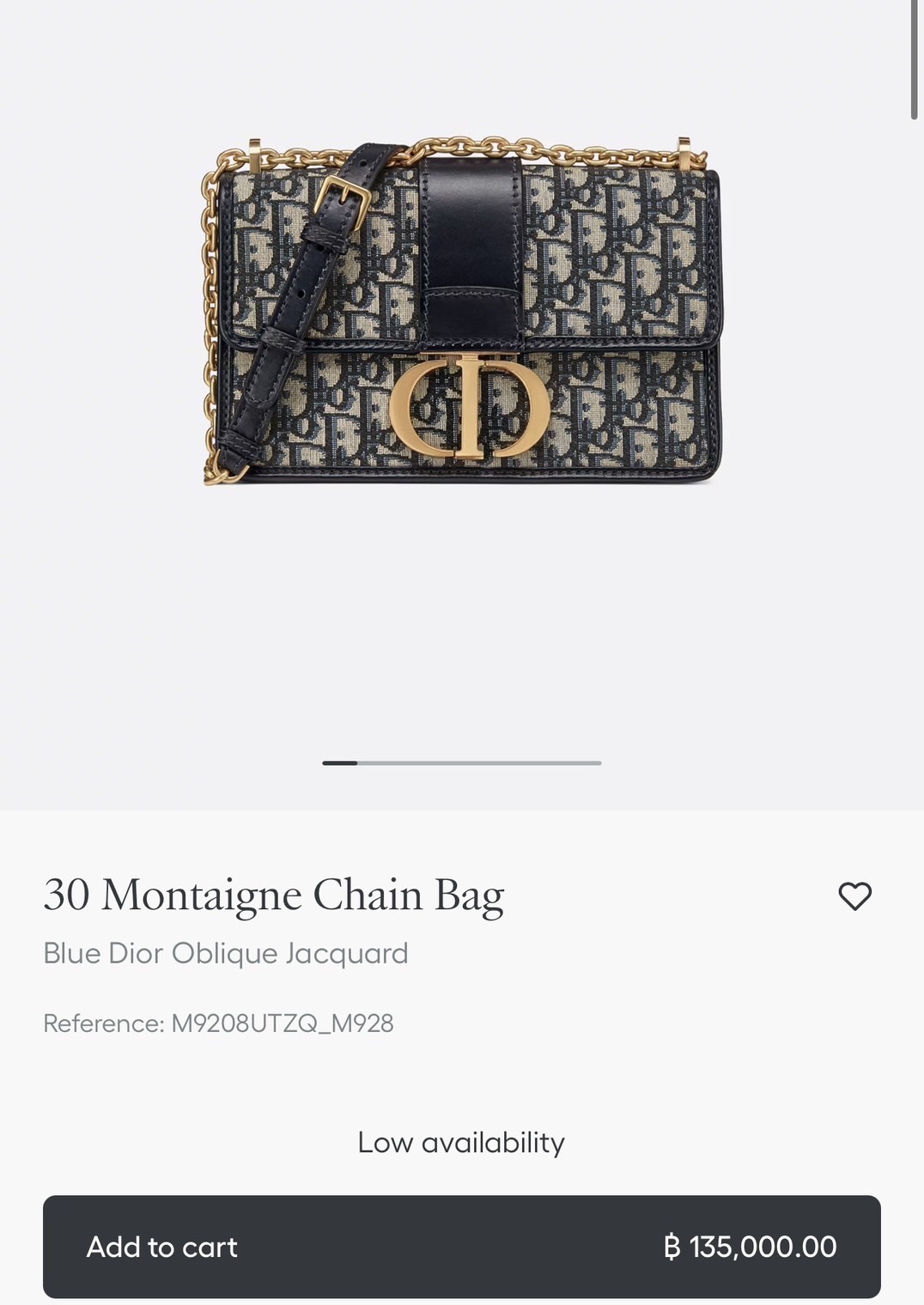 dior montaigne 30 bag มือสอง ของแท้