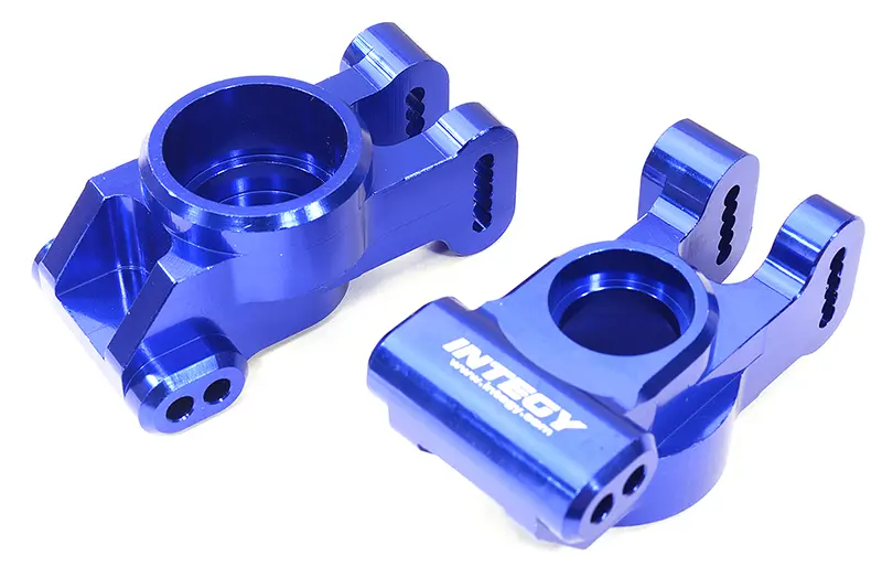 C32958BLUE Billet Machined Rear Hub Carriers for Traxxas 1/8 Sledge 4WD