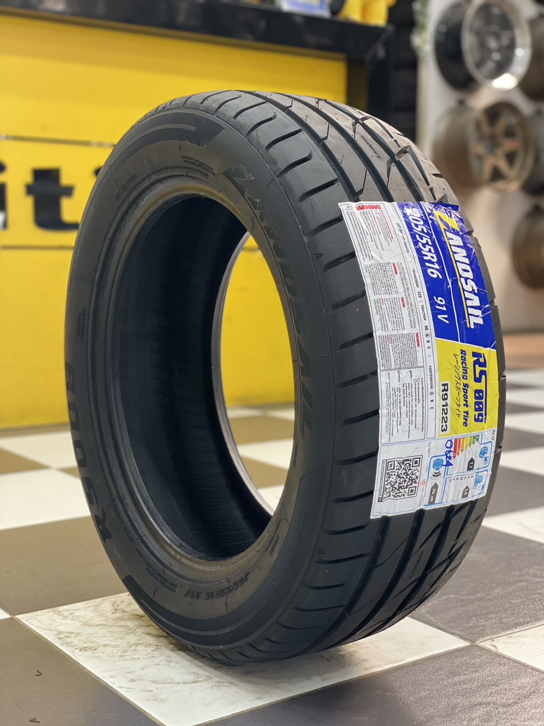 ยางลายซิ่ง 🔥🔥🔥#Landsail #RS009 205/55R16👍 ยางMade in Thailand 🔥🔥ยางสปอร์ต นุ่ม หนึบ ยางใหม่ปี2024