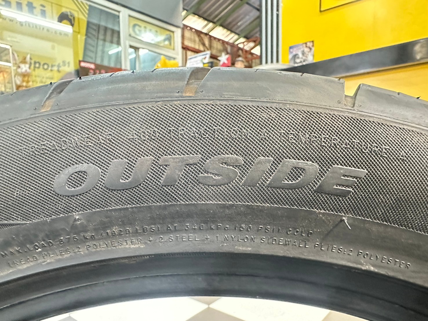 ยางลายซิ่ง SUMAXX MAX RACING 86S 275/40R18 ยางใหม่ปี2020 (ยางจริงมี1 เส้น) เพียงเส้นละ1300บาท พร้อมติดตั้งฟรี