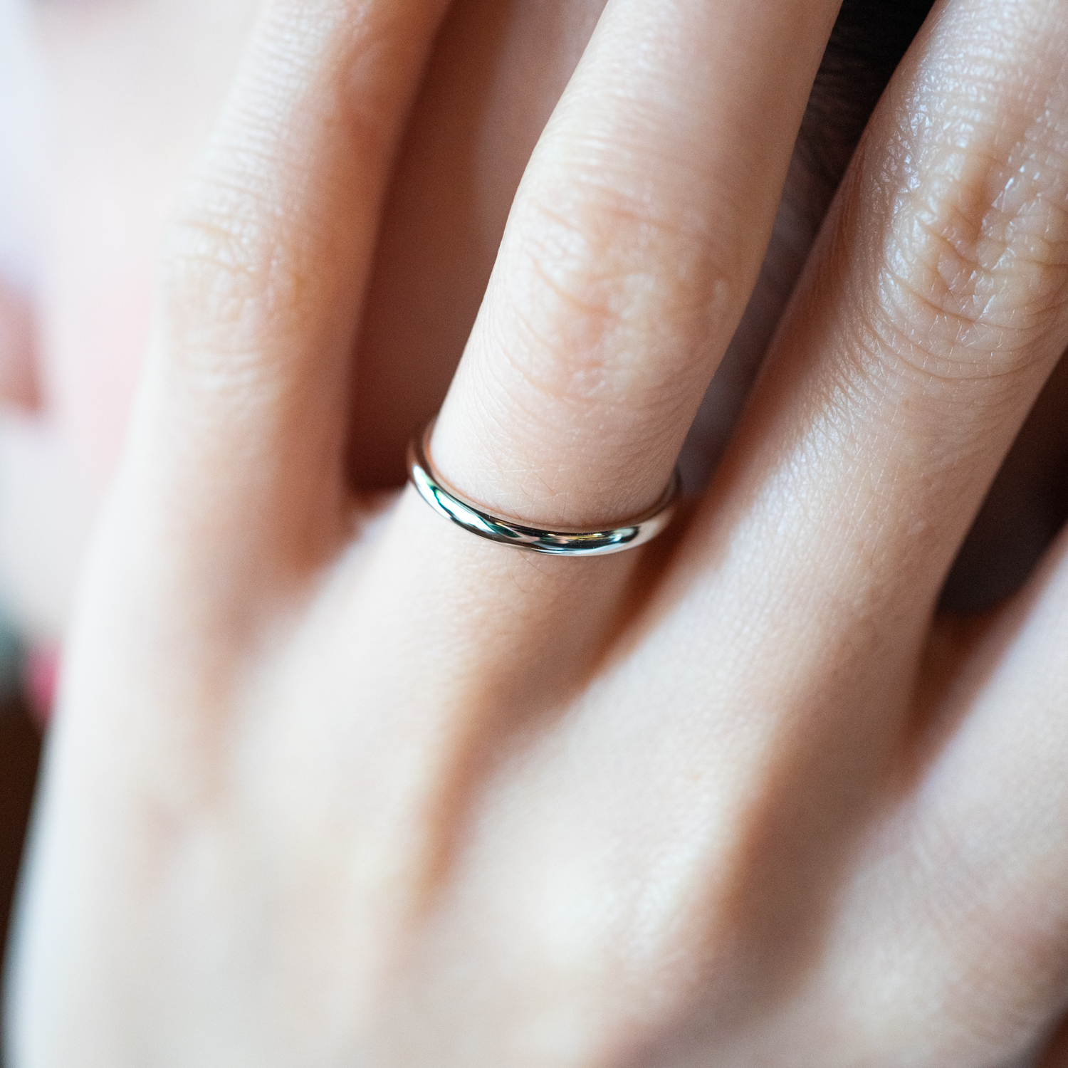 แหวน Cartier 1895 Band Platinum950 ไซส์ 49# (Used) +การ์ด