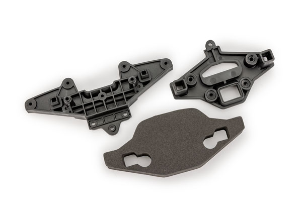 10536 Bumper, front (1 each, upper, lower, & foam)