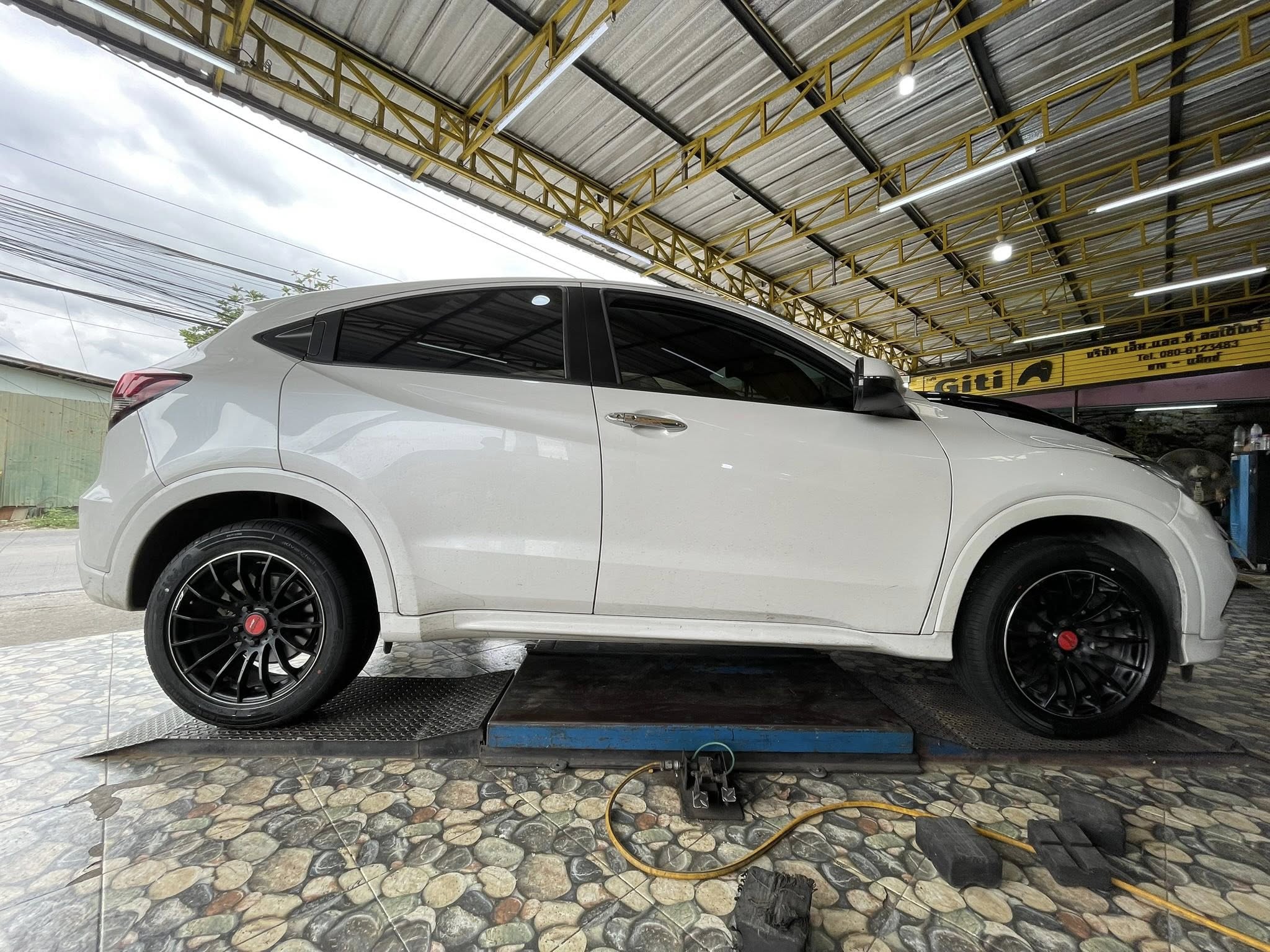 HONDA_HRV เปลี่ยนยาง 🛞🐘#GITI_ControlP10_225/50R17